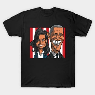 We miss Obama - cartoon design T-Shirt